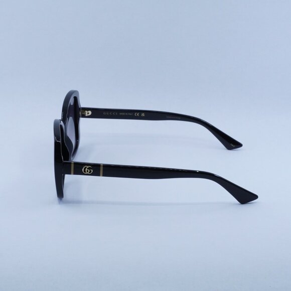 ?️ New Gucci GG0762S 001 Sunglasses - Black Frame, Grey Gradient Lenses